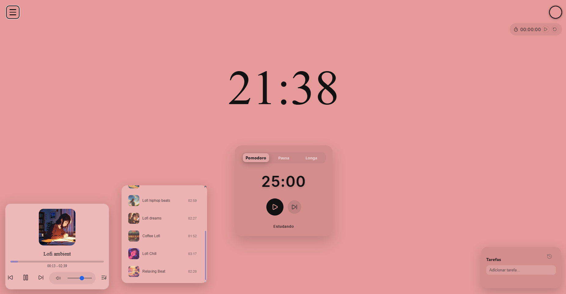 Projeto Pomodoro