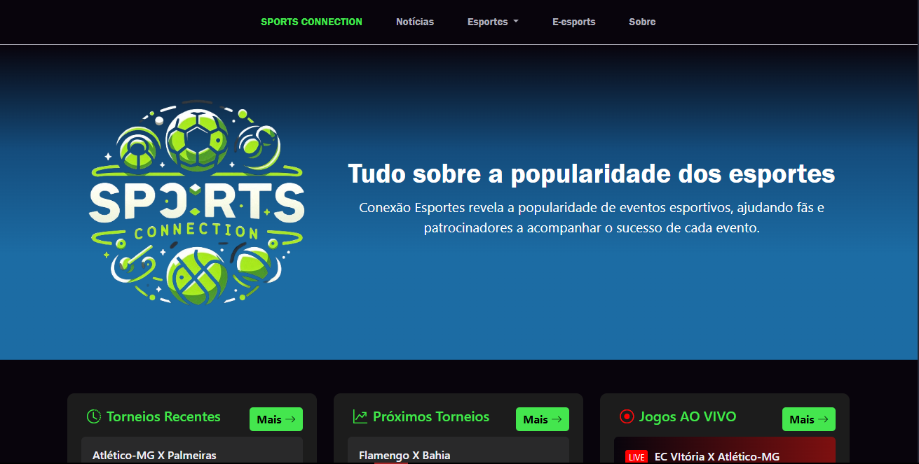 Projeto Sports Connection